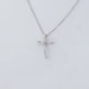 Moissanite Jewelry 72 DPI_Infinite Loop Cross Necklace — Everlasting-21
