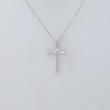 Moissanite Jewelry 72 DPI_Trinity Moissanite Cross Necklace -16