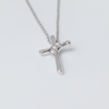 Moissanite Jewelry 72 DPI_Trinity Moissanite Cross Necklace -18