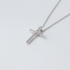 Moissanite Jewelry 72 DPI_Trinity Moissanite Cross Necklace -20